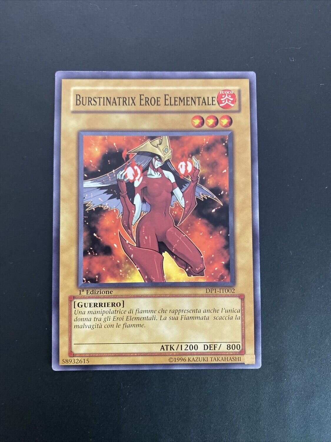 Carta YUGIOH-Burstinatrix EROE Elementale-YSD-IT008-ITA-Good-Common 1.Ed