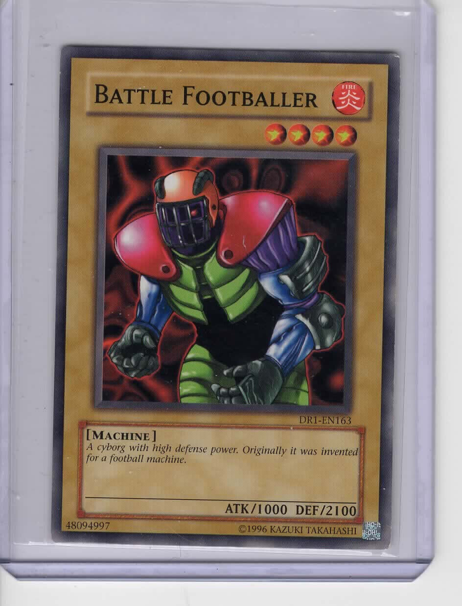 Carta YUGIOH-Battle Footballer-DR1-EN163-EN-Good-Common