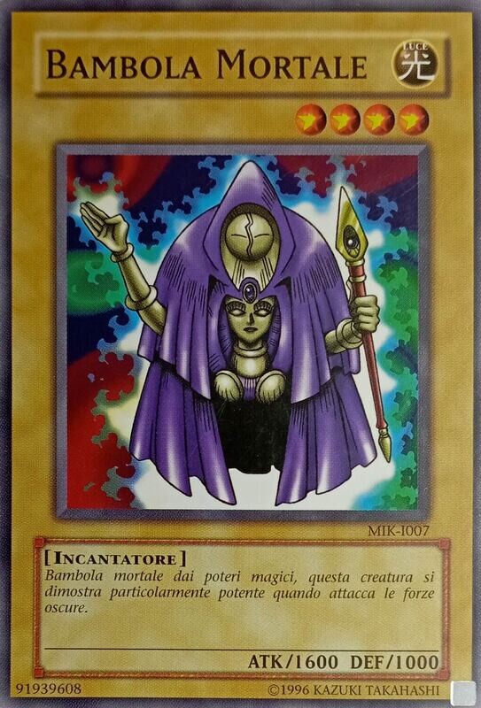 Carta YUGIOH-Bambola Mortale-MIK-I007-ITA-Poor-Common