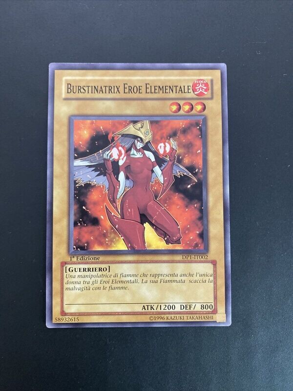 Carta YUGIOH-Burstinatrix EROE Elementale-YSD-IT008-ITA-Good-Common 1.Ed