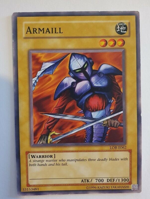 Carta YUGIOH-Armaill (V.1)-LOB-EN-EX-Common