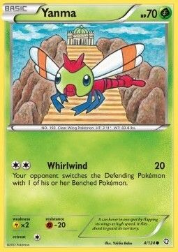 Carta pokemon Yanma (DRX 4)-Stirpe dei Draghi-C - lingua ITA-condizione EX