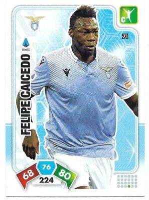 Trading card Adrenalyne 2020-21 - N°71 Felipe Caicedo Lazio