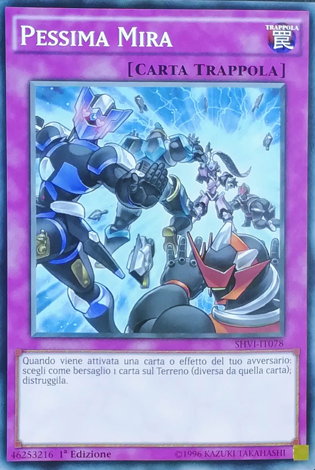 Carta YUGIOH-Bad Aim-SHVI-EN078-EN-EX-Common 1.Ed