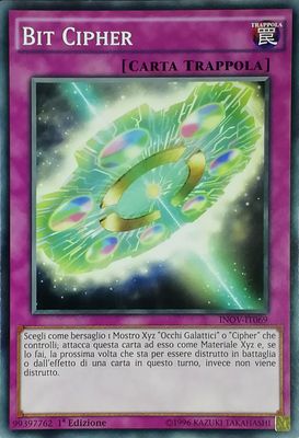 Carta YUGIOH-Bit Cipher-INOV-IT069-ITA-EX-Common 1.Ed
