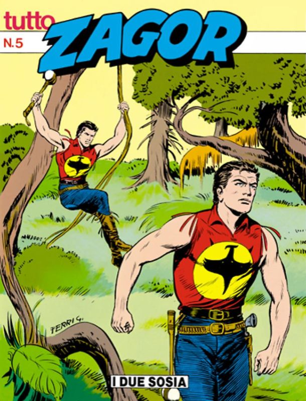 TUTTO ZAGOR # 5-I due sosia-Jun 1988-Ed.Bonelli