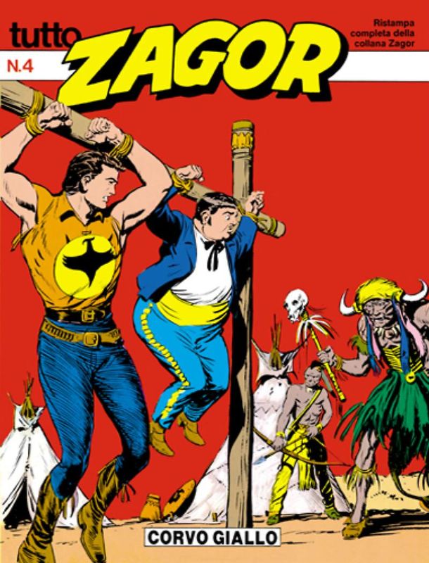 TUTTO ZAGOR # 4-Corvo Giallo-Jun 1988-Ed.Bonelli