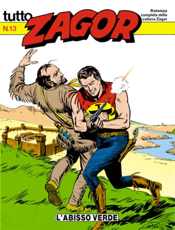 TUTTO ZAGOR # 13-L'abisso verde-Oct 1988-Ed.Bonelli