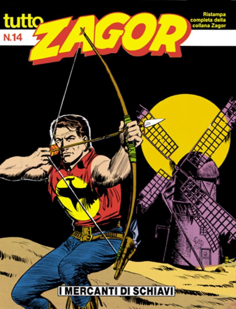 TUTTO ZAGOR # 14-I mercanti di schiavi-nov 1988-Ed.Bonelli