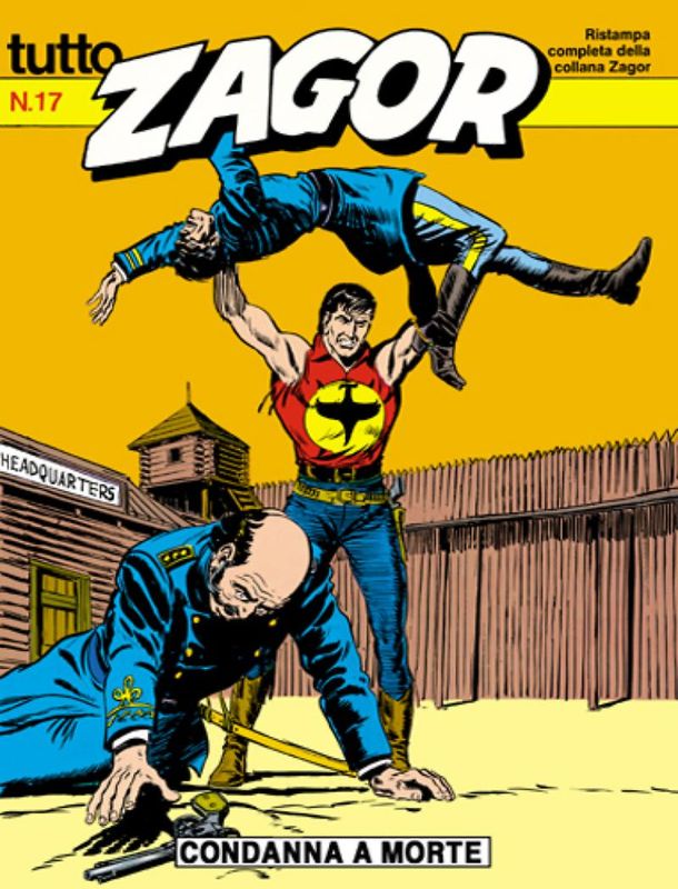 TUTTO ZAGOR # 17-Condanna a morte-Dec 1988-Ed.Bonelli