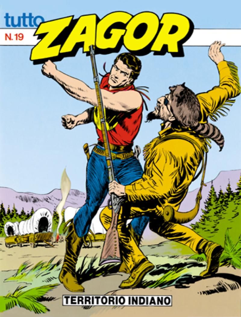 TUTTO ZAGOR # 19-Territorio indiano-Jan 1989-Ed.Bonelli