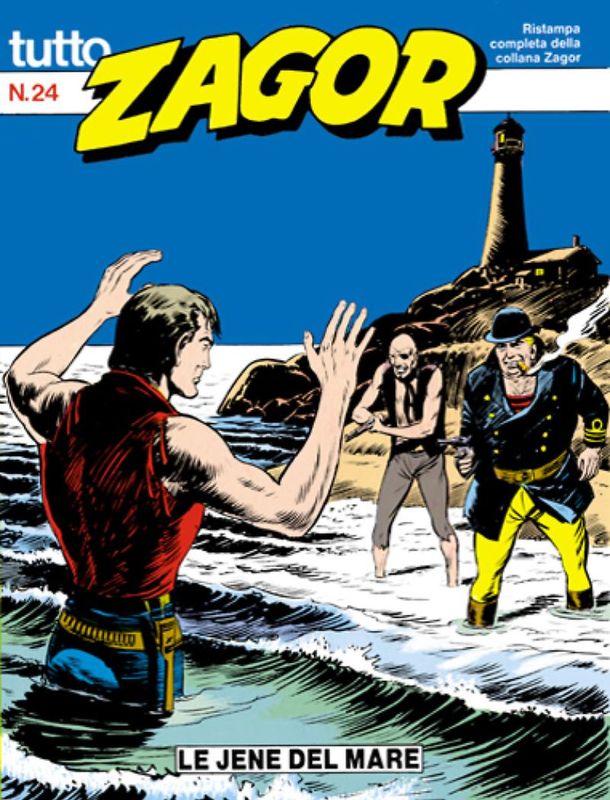 TUTTO ZAGOR # 24-Le jene del mare-apr 1989-Ed.Bonelli