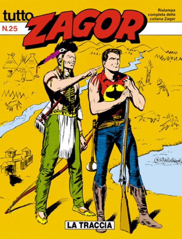 TUTTO ZAGOR # 25-La traccia-apr 1989-Ed.Bonelli