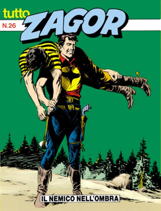 TUTTO ZAGOR # 26-Il nemico nell'ombra-May 1989-Ed.Bonelli