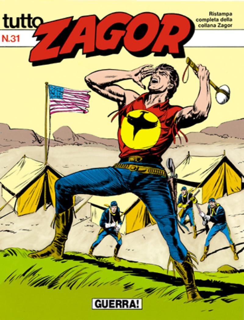 TUTTO ZAGOR # 31-Guerra!-Jul 1989-Ed.Bonelli