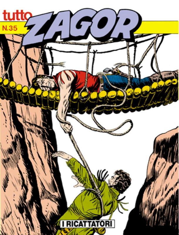 TUTTO ZAGOR # 35-I ricattatori-Sep 1989-Ed.Bonelli