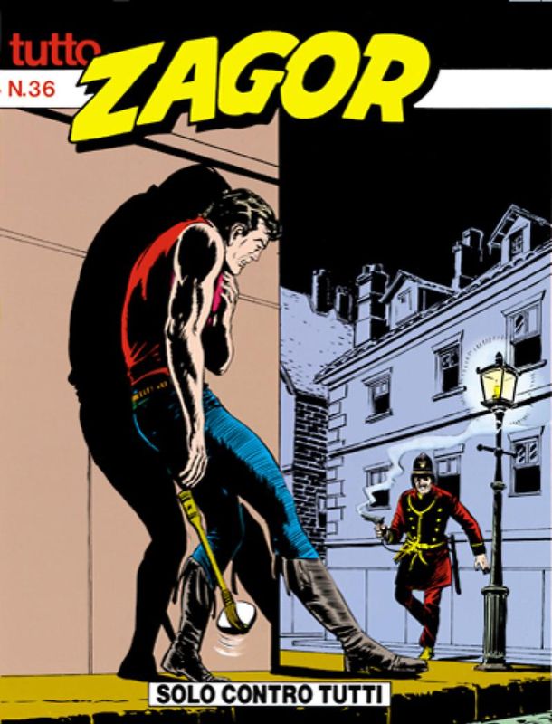 TUTTO ZAGOR # 36-Solo contro tutti-Oct 1989-Ed.Bonelli