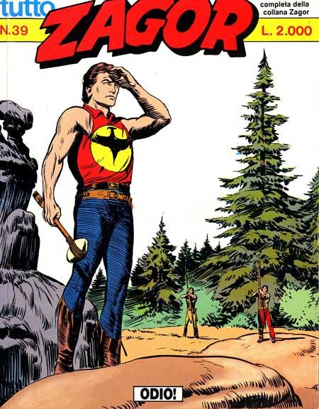 TUTTO ZAGOR # 39-Odio!-nov 1989-Ed.Bonelli