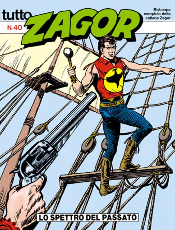 TUTTO ZAGOR # 40-Lo spettro del passato-Dec 1989-Ed.Bonelli