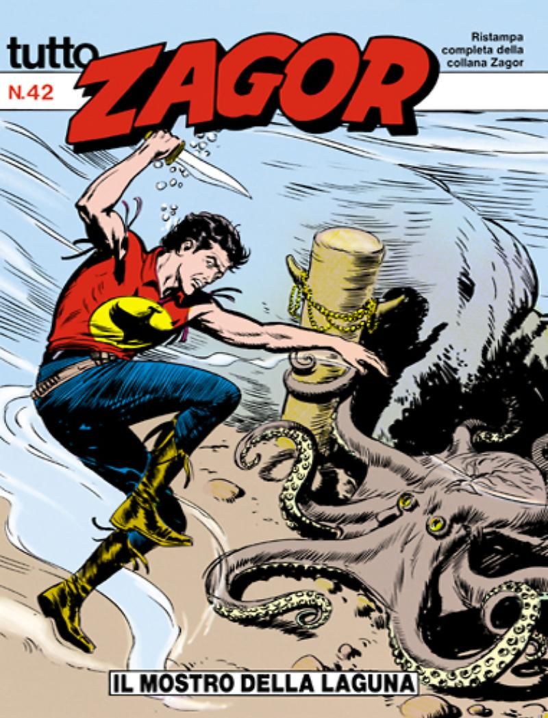 TUTTO ZAGOR # 42-Il mostro della laguna-Jan 1990-Ed.Bonelli