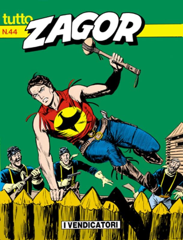 TUTTO ZAGOR # 44-I vendicatori-feb 1990-Ed.Bonelli