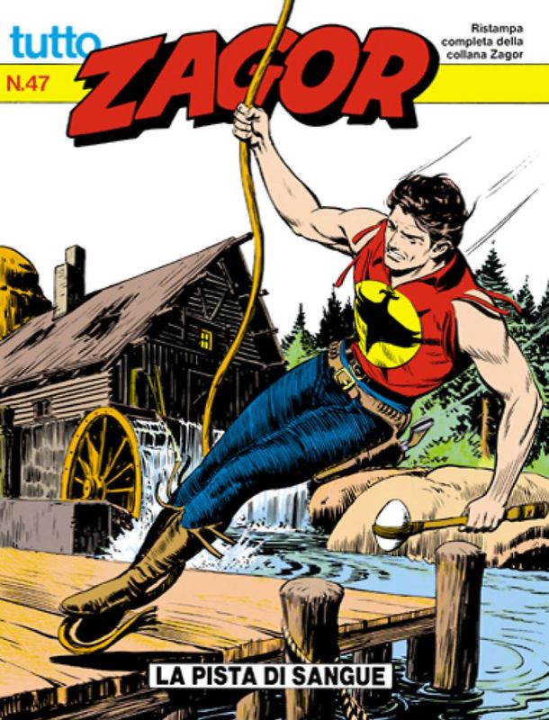 TUTTO ZAGOR # 47-La pista di sangue-mar 1990-Ed.Bonelli