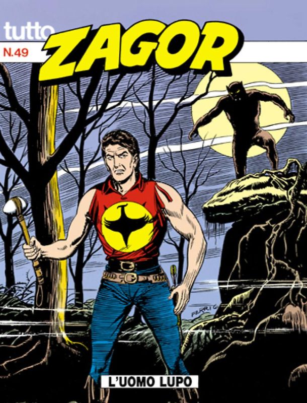 TUTTO ZAGOR # 49-L'uomo lupo-apr 1990-Ed.Bonelli