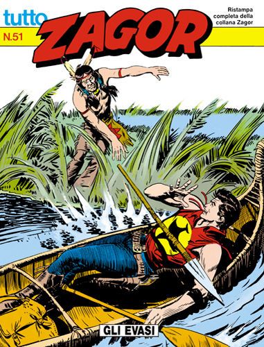 TUTTO ZAGOR # 51-Gli evasi-May 1990-Ed.Bonelli