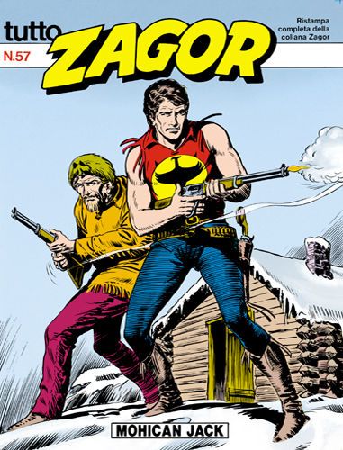 TUTTO ZAGOR # 57-Mohican Jack-Aug 1990-Ed.Bonelli