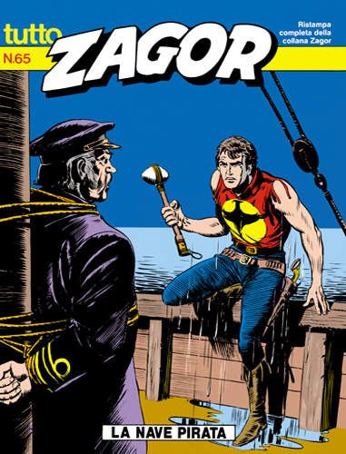 TUTTO ZAGOR # 65-La nave pirata-Dec 1990-Ed.Bonelli