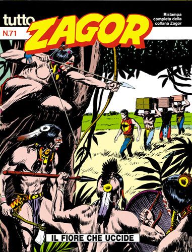 TUTTO ZAGOR # 71-Il fiore che uccide-mar 1991-Ed.Bonelli