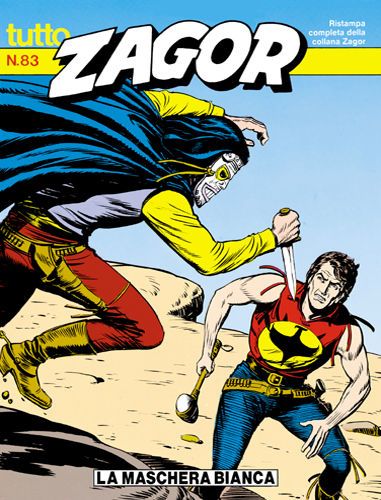TUTTO ZAGOR # 83-La maschera bianca-Sep 1991-Ed.Bonelli
