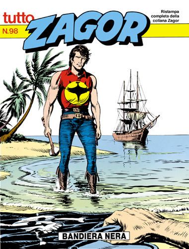 TUTTO ZAGOR # 98-Bandiera nera-May 1992-Ed.Bonelli