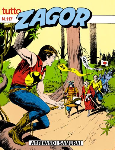 TUTTO ZAGOR # 117-Arrivano i samurai-mar 1993-Ed.Bonelli