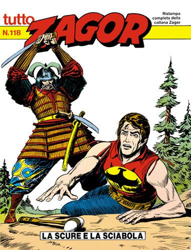 TUTTO ZAGOR # 118-La scure e la sciabola-mar 1993-Ed.Bonelli