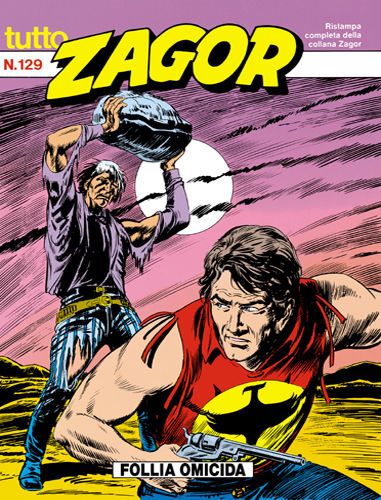 TUTTO ZAGOR # 129-Follia omicida-Sep 1993-Ed.Bonelli