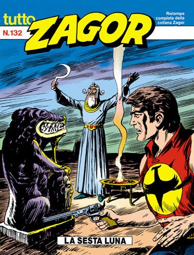 TUTTO ZAGOR # 132-La sesta luna-Oct 1993-Ed.Bonelli