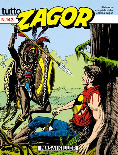 TUTTO ZAGOR # 143-Masai Killer-apr 1994-Ed.Bonelli