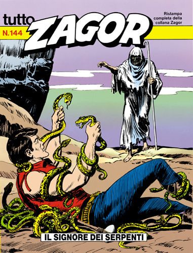 TUTTO ZAGOR # 144-Il Signore dei Serpenti-apr 1994-Ed.Bonelli
