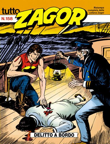 TUTTO ZAGOR # 158-Delitto a bordo-nov 1994-Ed.Bonelli