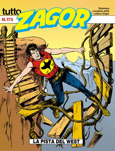 TUTTO ZAGOR # 175-La pista del West-Aug 1995-Ed.Bonelli