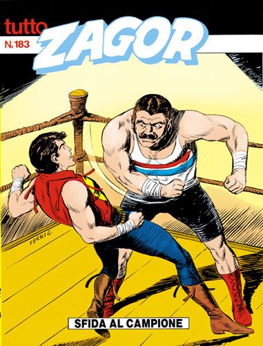 TUTTO ZAGOR # 183-Sfida al campione-Dec 1995-Ed.Bonelli
