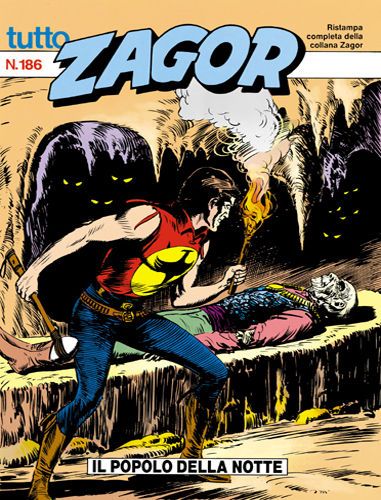 TUTTO ZAGOR # 186-Il popolo della notte-Jan 1996-Ed.Bonelli