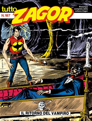 TUTTO ZAGOR # 187-Il ritorno del vampiro-feb 1996-Ed.Bonelli