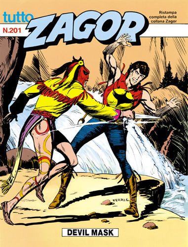TUTTO ZAGOR # 201-Devil Mask-Sep 1996-Ed.Bonelli