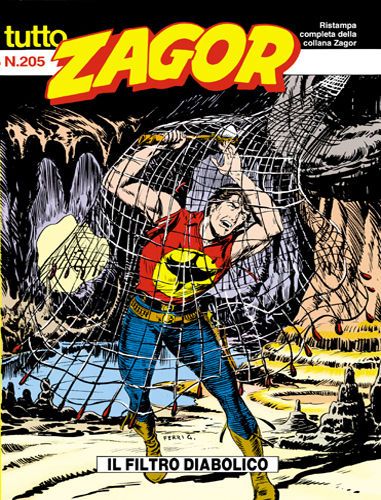 TUTTO ZAGOR # 205-Il filtro diabolico-nov 1996-Ed.Bonelli