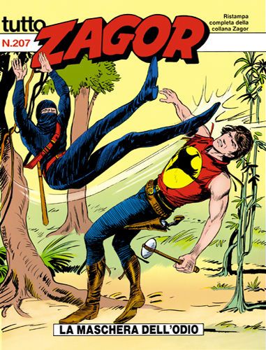 TUTTO ZAGOR # 207-La maschera dell'odio-Dec 1996-Ed.Bonelli