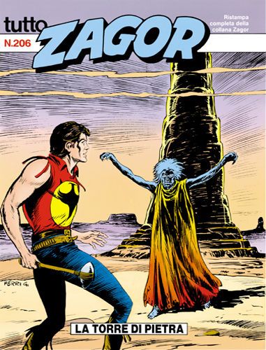 TUTTO ZAGOR # 206-La torre di pietra-nov 1996-Ed.Bonelli