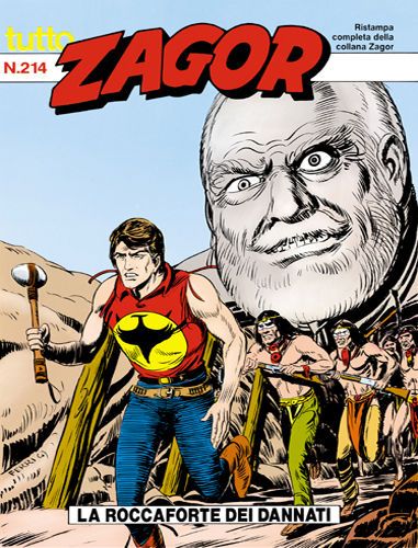 TUTTO ZAGOR # 214-La roccaforte dei dannati-mar 1997-Ed.Bonelli