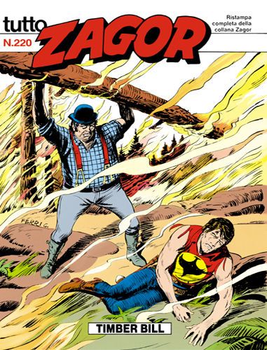 TUTTO ZAGOR # 220-Timber Bill-Jun 1997-Ed.Bonelli
